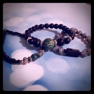 3 pack of stretch bracelets